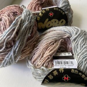 3 Balls Noro Vintage yarn